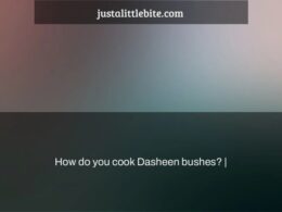 How to cook dasheen trinidad style