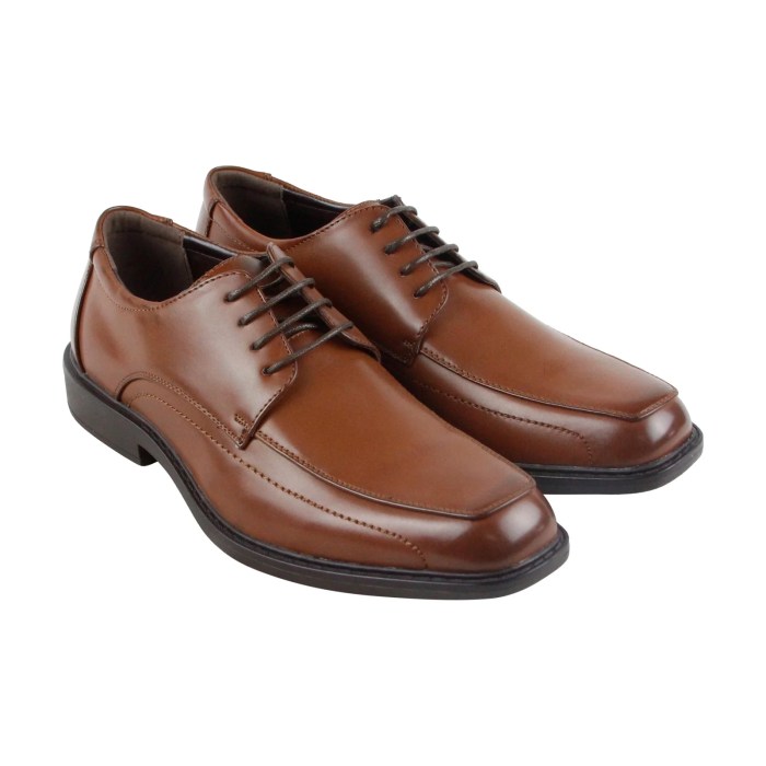 Mens wide brown dress shoes