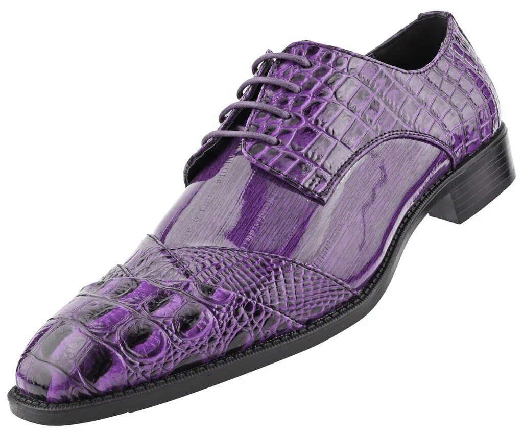 Purple alligator bandit tuxedo