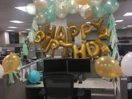 How to decorate boss's office for birthday