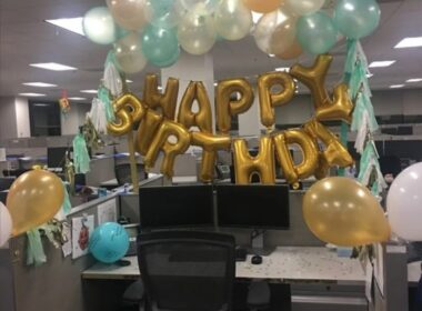 How to decorate boss's office for birthday