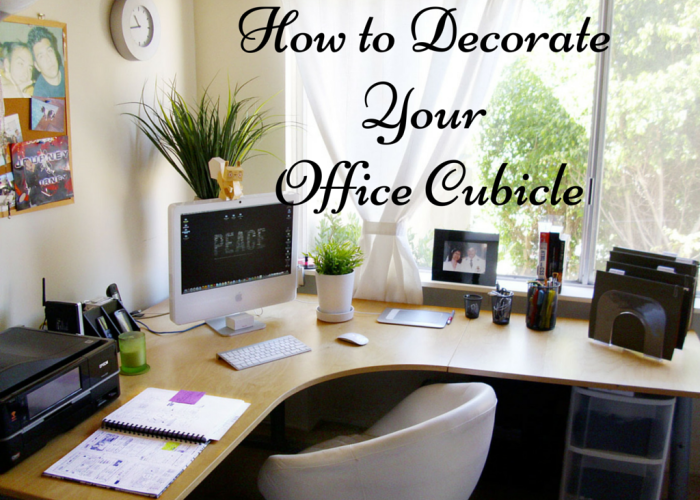 How to decorate small office cubicle