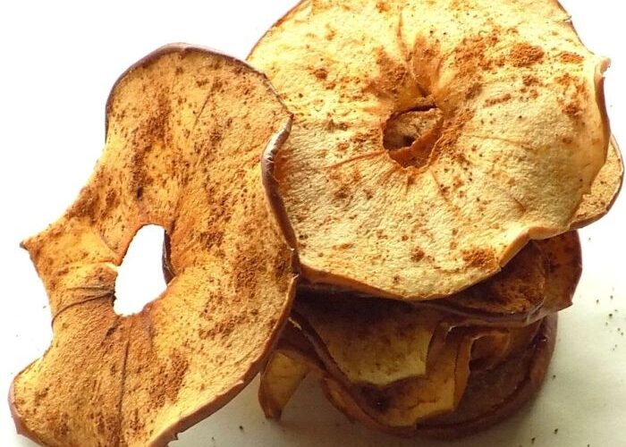 How to make dried apple slices for decoration