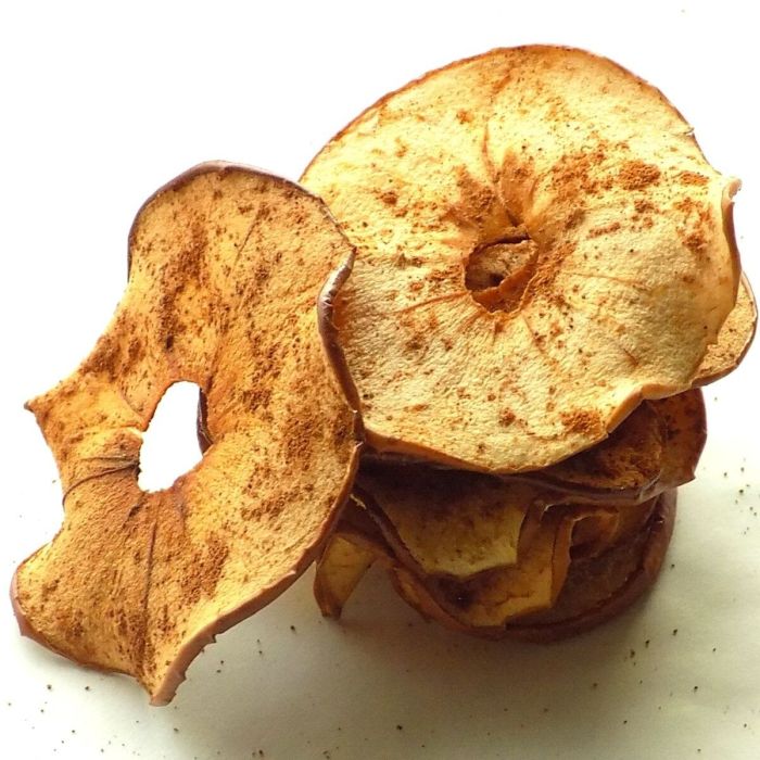 How to make dried apple slices for decoration