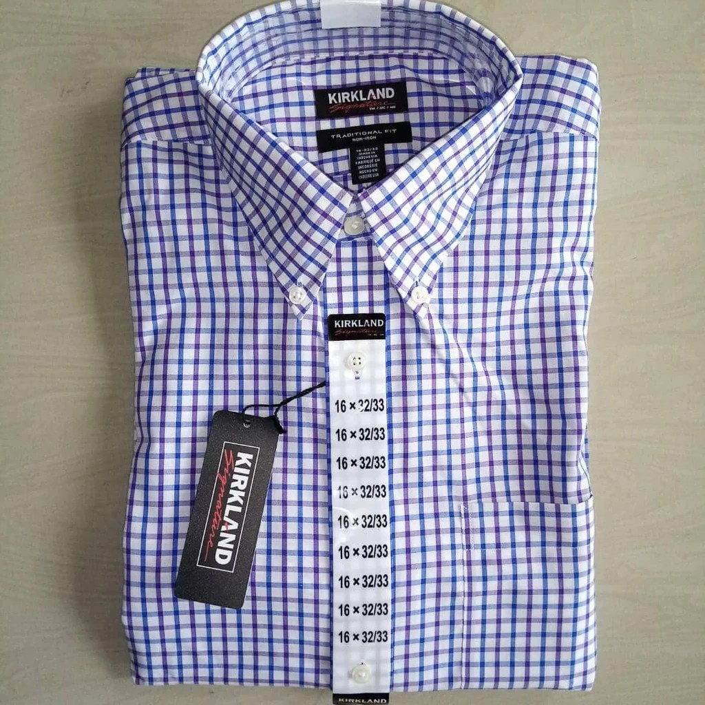 Kirkland men's dress shirts