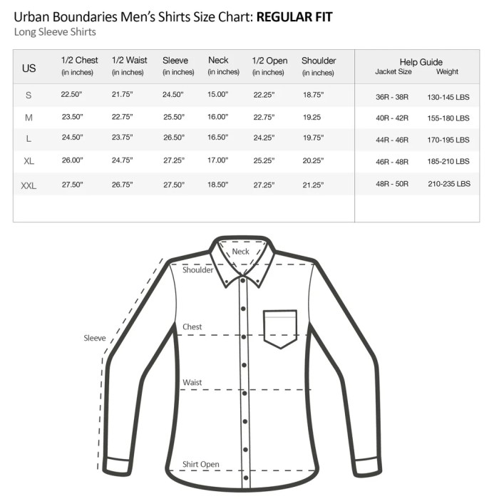 Shirt size chart clothing mens ironville shirts length smedium sizing charts powerlifting measurments dishonor depth before gym apparel cotton measure