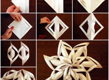 Snowflake diy snowflakes christmas decor ideas decoration winter decorations make bedroom count down day snow cute flakes wall frozen yourcozyhome