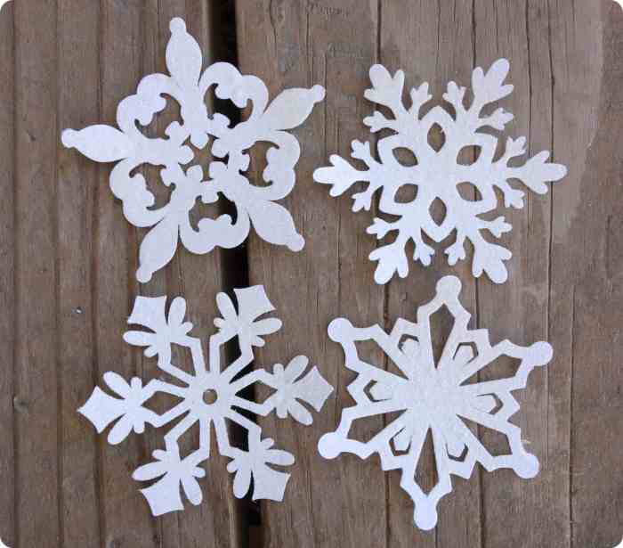 How to make a snowflake decoration