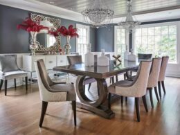 How to decorate dining room walls