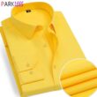 Yellow dress shirt mens