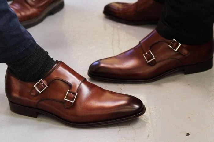 Mens wide brown dress shoes