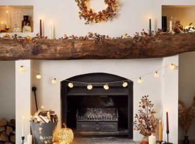 How to decorate room with fireplace