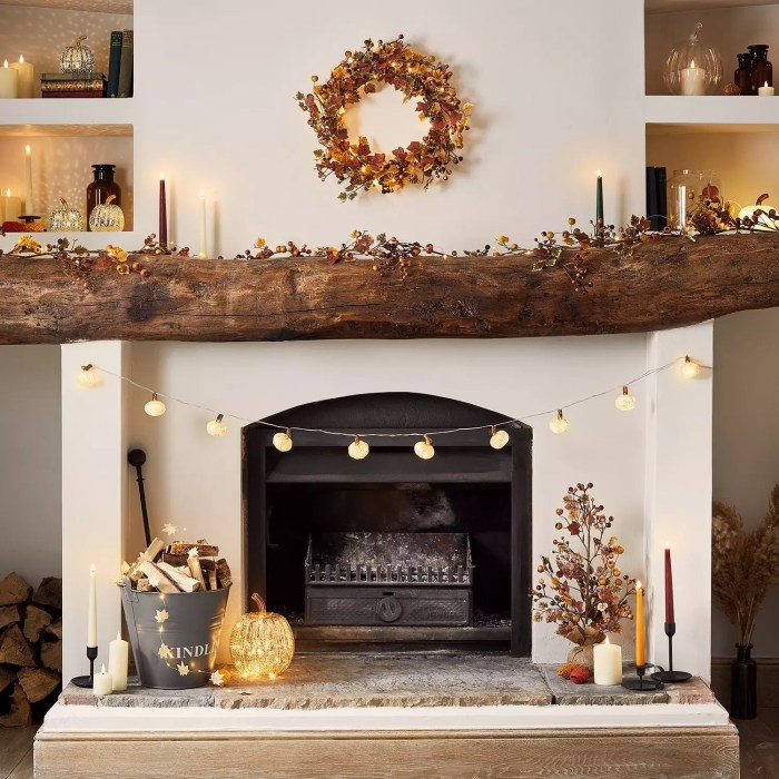 How to decorate room with fireplace