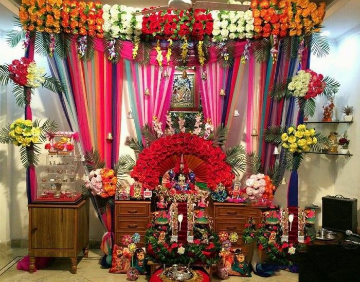 Pooja room mandir decoration puja temple door decorations janmashtami ganapati decor diwali diy choose board