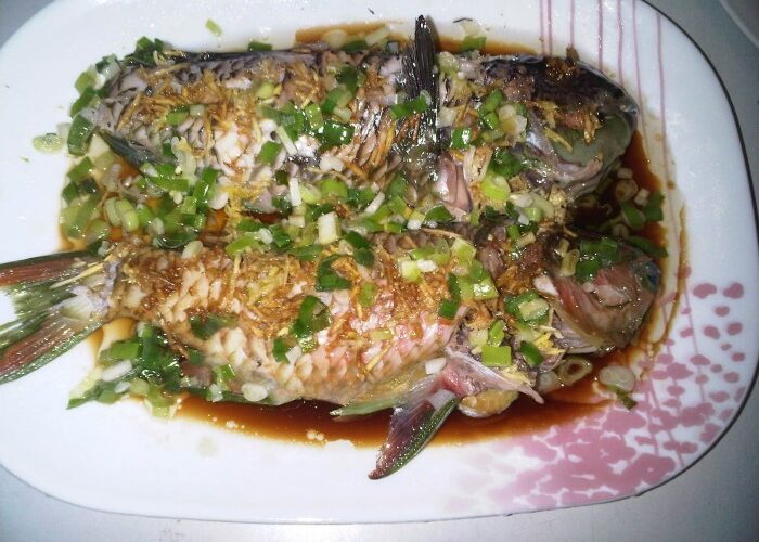 How to cook parrot fish chinese style