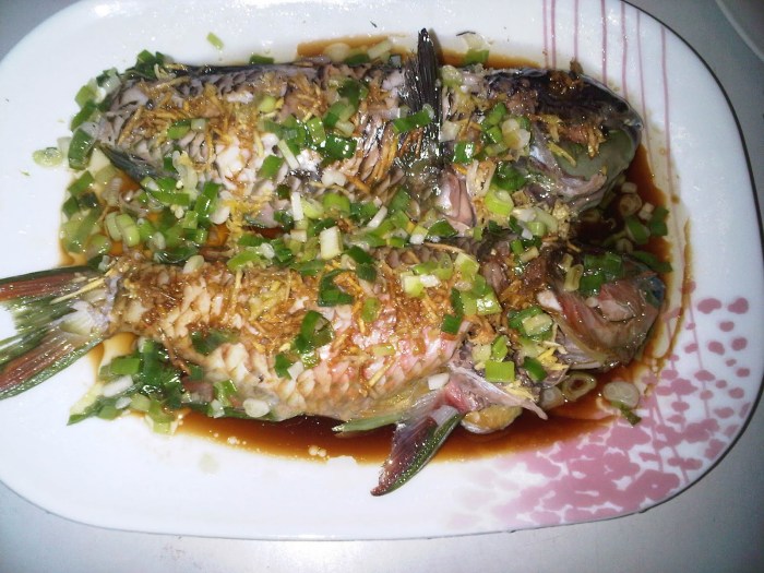 How to cook parrot fish chinese style