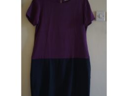 Purple dress shirt for women