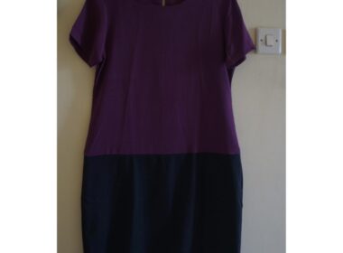 Purple dress shirt for women