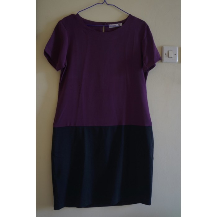 Purple dress shirt for women