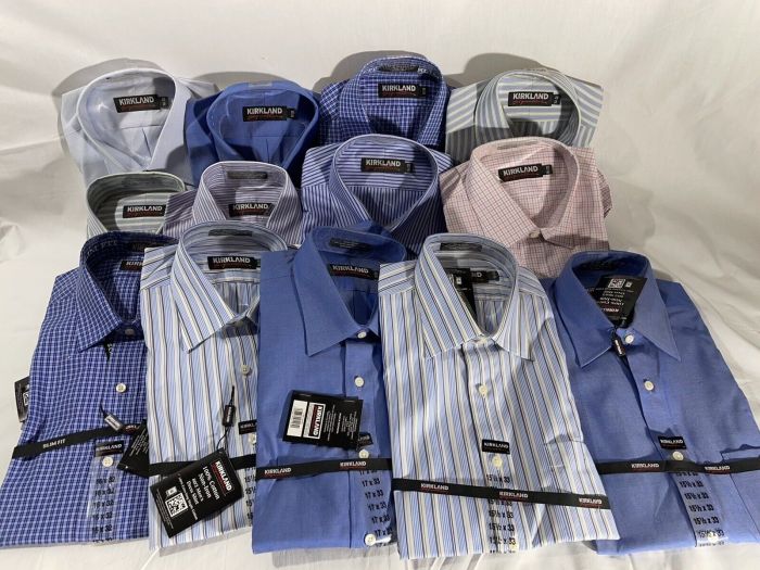 Kirkland men's dress shirts